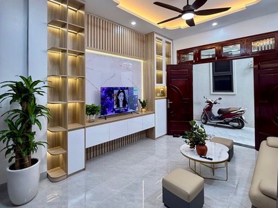 Bán nhà đại từ, hoàng mai, ô tô, lô góc, full nội thất, dtsd 36m2 x 5 tầng, 8.3 tỷ 1