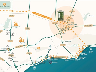 750 triệu: mua xe thì lỗ - mua đất hồ tràm thì lời gấp 3  sổ sẵn công chứng ngay 0