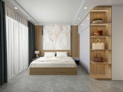 Bát khối - cổ linh  dt 44m - mt 4m xây 7 tầng thang máy  gara 2 oto  kinh doanh đỉnh  1x tỷ 3