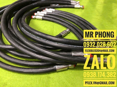 Các loại ống thủy lực -Ống mềm thủy lực bọc lưới inox- Ống dầu thủy lực 1