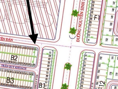 Bán đất lô góc 2mt đường trần nguyên đán   hòa minh 24 2