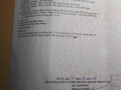 Đất đẹp giá đầu tư trục chính thôn đồi sen xã bình yên, thạch thất, hà nội 1