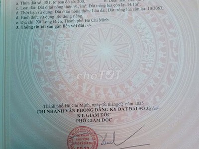 Chính chủ bán siêu phẩm đất đẹp phù hợp cho mọi gia đình 0