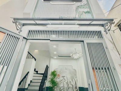 Nhà góc 4 tầng  4.4x11.5m  dương bá trạc p1q8. giá 7.1 tỷ tl 0