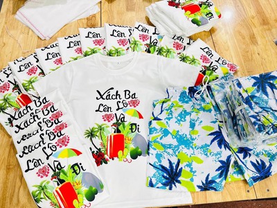 Áo lớp, áo đôi, áo nhóm, áo gia đình tại 40C lạch tray 6