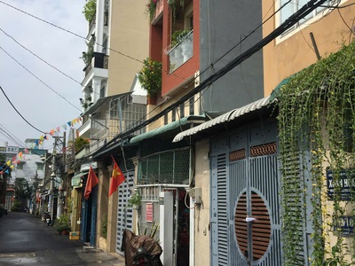 Bán nhà 3 tầng 4pn nguyễn thị búp q12, 44m2 sổ hồng, giá 5.3 tỷ. 1