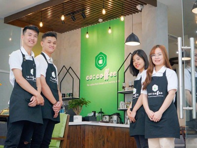 Đặt Đồng phục áo gió công ty, quán coffee, nhà hàng 40C Lạch Tray Hải Phòng 6