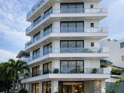  cho thuê tòa nhà góc 2 mặt tiền tân quy quận 7 - vị trí kinh doanh sầm uất 0