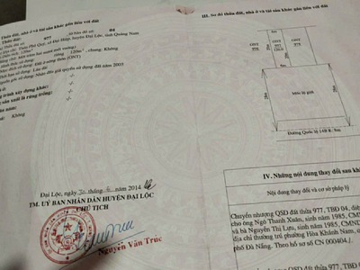 Chỉ Nhỉnh 1 Tỷ anh chị đã sở Hữu lô đất  mặt tiền Quốc lộ 14B diện tích 120m2 full đất ở 4