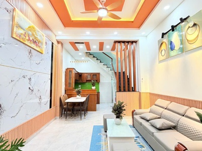 Nhà mới đón tết tktq ngay nhà thờ bình thuận hẻm 5 m thông sát mặt tiền 4 tầng nhỉnh 5 tỷ 0