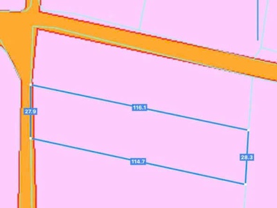 Chủ bán 3100mv 28m mặt tiền nhựa xuyên mộc 0