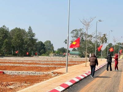 Còn 2 lô liền kề tại thọ tân giá chỉ 325 triệu bao sổ 0