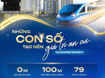 Căn hộ 2 3pn ngay metro   quốc lộ 13, thanh toán nhẹ, chỉ từ 2,3 tỷ   thuận an, bình dương 1