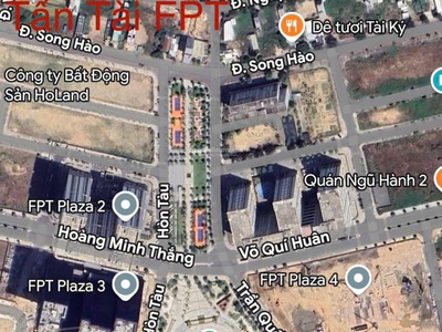Tấn tài fpt -  chính chủ gửi bán   lô đất nguyên quý, giá tốt nhất khu phú mỹ an 1