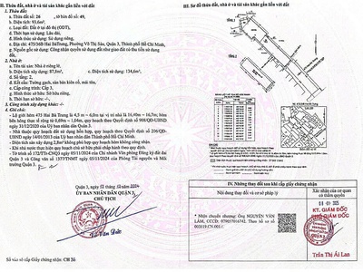 Bán nhà riêng trung tâm quận 3   hai bà trưng, phường võ thị sáu 1