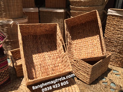 Khay mây để đồ 1