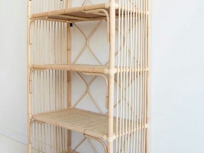 Kệ đựng sách mây tự nhiên 1