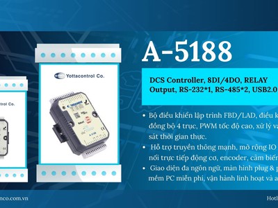  A-5188   DCS Controller mạnh mẽ cho tự động hóa công nghiệp 0
