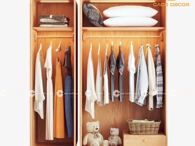 Tủ Quần Áo TAM069 Phối Mây Indochine Độc Đáo 0