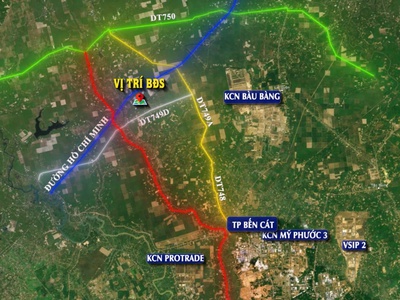 Bán Gấp Đất QH SKC DT 9.541m2 Ở Long Tân, Dầu Tiếng, Bình Dương, Chỉ 1triệu/m2 0