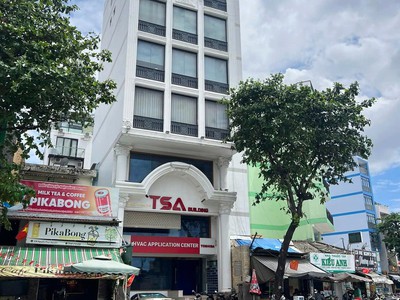 Toà nhà văn phòng 1000m2 sàn-mặt tiền quận 3 đường nguyễn phúc nguyên q3 1