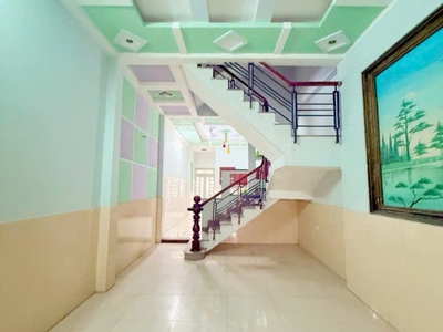 L2001 ⭐ nhà mặt tiền trung mỹ tây 12 q12, shr, vuông, 4x26m, 7.x tỷ 1