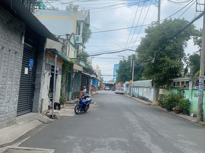 H2004  rẻ hơn shopee  đất mặt tiền tân chánh hiệp 17 q12, shr, vuông, 5x30m, 8.x tỷ 2