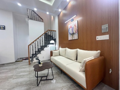 Nhà 4 tầng hẻm 154 âu dương lân cách hẻm xe hơi 1 căn nhà p.chánh hưng. giá 5,35 tỷ tl 2