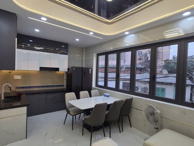 Cho thuê nhà mới 100 đầy đủ nội thất - hẻm xe hơi liên khu 10-11, bình tân 2