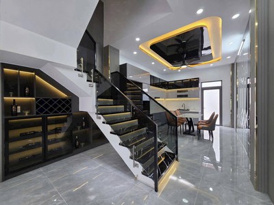 ❤ bán căn nhà xây mới 100 đã hoàn thiện hẻm 1716 huỳnh tấn phát - nhà bè - giáp q7 - full nội 2