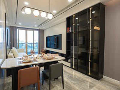 Độc quyền  căn 2 ngủ 1, tại mặt đường giải phóng view panorama. chỉ 110 triệu/m2 sở hữu ngay 0