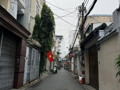 Bán nhà hẻm 373/ lý thường kiệt, phường 9, tân bình   4x13  4 tầng 4