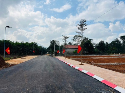 Lô đất hơn 100m2 tại thọ tân - triệu sơn giá 325 triệu bao sổ 2