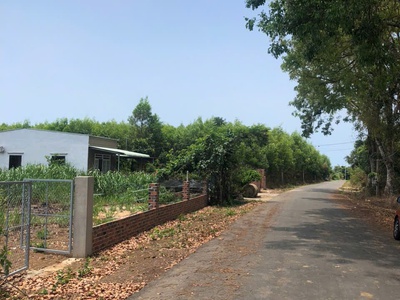 Cần bán đất long phước diện tích 1383m2 có thổ cư 120m2 đường nhựa lớn thích hợp xây 0