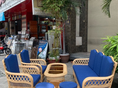 Sofa mây tre đan hiện đại 2