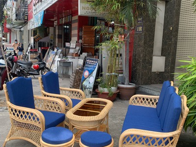 Sofa mây tre đan hiện đại 3