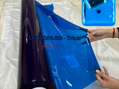 Tìm mua nhựa pvc trong có màu, mỏng, giá rẻ 1