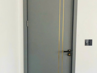 Cửa nhựa ABS chỉ nhôm 2