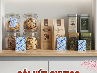 Gói chống mốc OXYTOC hoạt động thế nào trong bao bì bánh mứt 1