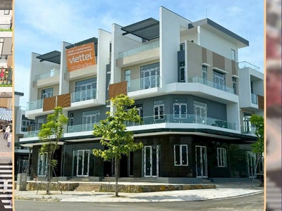 Shophouse căn góc 2 mặt tiền trung tâm siêu đẹp     chỉ 18 tỷ 500 triệu 0