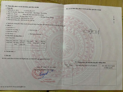 Bán đất thôn gạch   lai cách   gần kcn đại an, giá chỉ 1,4xx tỷ 1