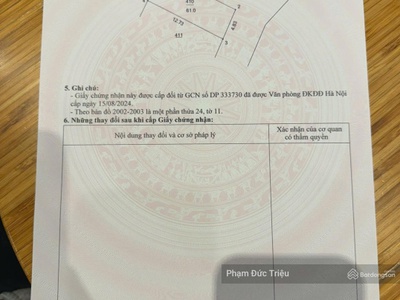 Chính chủ bán lô góc hoa hậu 61m2 hơn 2 tỷ đẹp nhất khu 200 lô lk cổ đông - sơn tây 0