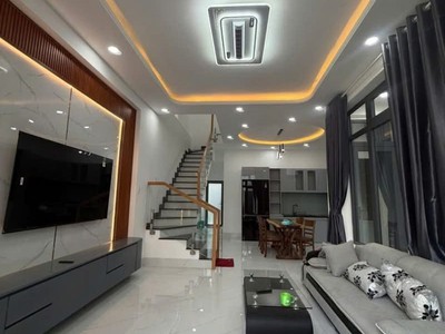 Nhà bán 2 tầng mới tinh gần 90m ,  hẻm xe tải thông. trục ngắn thới tứ 2, thới tam thôn, hóc môn 0