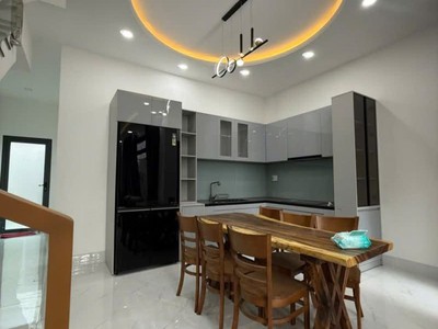 Nhà bán 2 tầng mới tinh gần 90m ,  hẻm xe tải thông. trục ngắn thới tứ 2, thới tam thôn, hóc môn 2