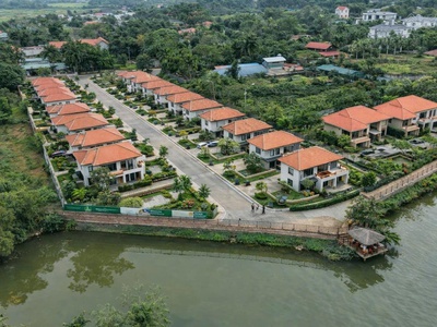 Mở bán 24 lô đất f0 tại đồng trạng - cổ đông - sơn tây, dt 100m2, mt 8m, mua là sinh lời ngay 0