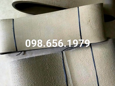 Băng tải cao su máy tách xương cá,dây băng máy ép cá Cr300 0