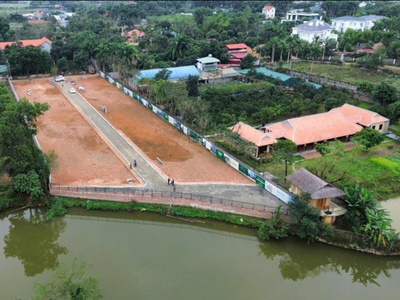 Mở bán 24 lô đất f0 tại đồng trạng - cổ đông - sơn tây, dt 100m2, mt 8m, mua là sinh lời ngay 3