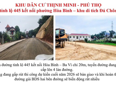  Sở hữu đất trung tâm Kỳ Sơn TP Hòa Bình   2 Mặt tiền sông Đà hiếm 2