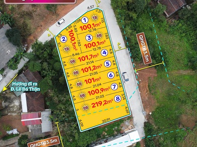  bán đất bàu vá-  đường nguyễn văn đào nối dài 1