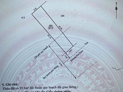 Bán đất Hương An - Gần uỷ ban Hương An giá 8.5tr/m2 1